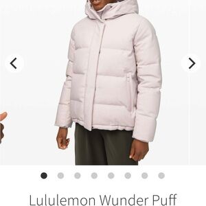 lululemon Wunder Puff, Wool waterproofed in Heather Light Chrome